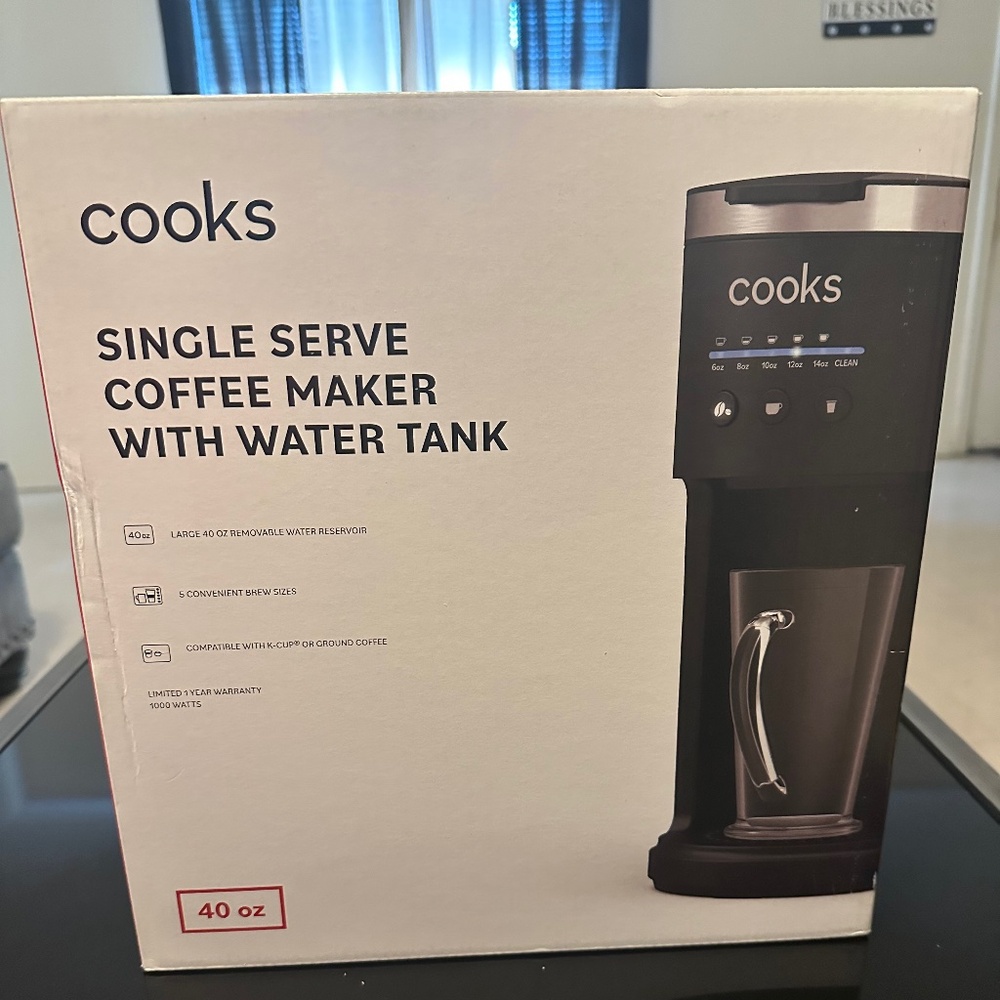 Cooks Single-Serve Coffee Maker